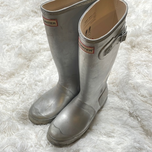 Hunter Shoes Girls Hunter Boots Original Metal 45 Poshmark
